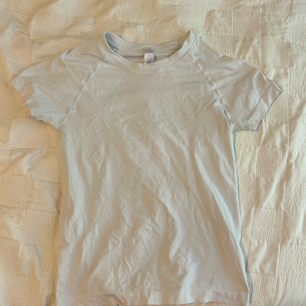 White compression shirt